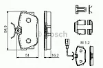 Тормозные накладки BOSCH BS148859 Тормозные накладки BOSCH BS148859