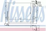 Радиатор кондиционера NISSENS BS99662 Радиатор кондиционера NISSENS BS99662