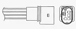 Кислородный датчик (лямбда-зонд) NGK BS52995