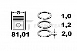 Кольца поршневые ET ENGINETEAM BS80000