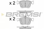 Тормозные накладки BREMSI BS146794