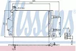 Радиатор кондиционера NISSENS BS98726