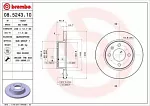 Тормозной диск BREMBO BS135912