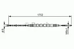 Трос ручника BOSCH BS150649