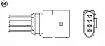 Кислородный датчик (лямбда-зонд) NGK BS52645
