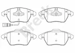 Тормозные накладки BRECK BS149162 Тормозные накладки BRECK BS149162