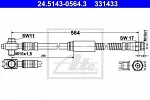 Тормозной шланг ATE BS134950