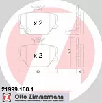 Тормозные накладки ZIMMERMANN BS147745