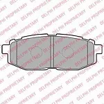Тормозные колодки DELPHI Задние BS144515