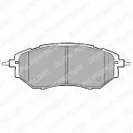 Тормозные накладки DELPHI BS149514