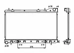 Радиатор охлаждения двигателя NRF BS91046