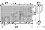 Радиатор охлаждения двигателя Denso BS92306 Радиатор охлаждения двигателя Denso BS92306