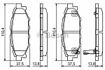 Тормозные накладки BOSCH BS147841