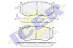 Тормозные накладки ICER BS147982