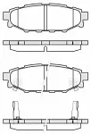 Тормозные накладки ROADHOUSE BS147464