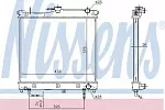 Радиатор охлаждения двигателя NISSENS BS91468