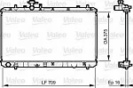 Радиатор охлаждения двигателя VALEO BS90987