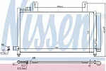 Радиатор кондиционера NISSENS BS99581 Радиатор кондиционера NISSENS BS99581