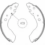 Тормозные накладки REMSA BS149620