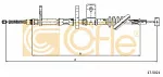 Трос ручника COFLE BS153015