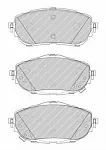 Тормозные колодки FERODO Передние BS144919 Тормозные колодки FERODO Передние BS144919