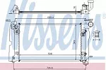 Радиатор охлаждения двигателя NISSENS BS91175