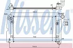 Радиатор охлаждения двигателя NISSENS BS90647