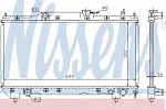 Радиатор охлаждения двигателя NISSENS BS90579