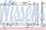 Радиатор охлаждения двигателя NISSENS BS90859