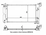 Радиатор охлаждения двигателя NRF BS90312