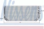 Радиатор кондиционера NISSENS BS98974
