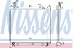 Радиатор охлаждения двигателя NISSENS BS91990 Радиатор охлаждения двигателя NISSENS BS91990