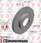 Тормозной диск ZIMMERMANN BS139510 Тормозной диск ZIMMERMANN BS139510