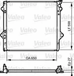 Радиатор охлаждения двигателя VALEO BS91904