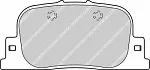 Тормозные колодки FERODO Задние BS143828