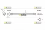 Тормозной шланг STARLINE BS134880