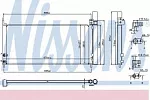Радиатор кондиционера NISSENS BS99553