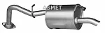 Средний глушитель ASMET BS60798