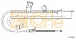 Трос ручника COFLE BS152741 Трос ручника COFLE BS152741