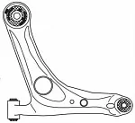 Рычаг подвески FRAP BS33594