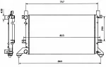 Радиатор охлаждения двигателя NRF BS89984