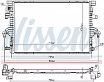 Радиатор охлаждения двигателя NISSENS BS92379 Радиатор охлаждения двигателя NISSENS BS92379
