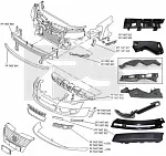 Решетка бампера FORMA PARTS BS107417