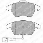 Тормозные накладки DELPHI BS147917