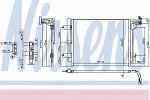 Радиатор кондиционера NISSENS BS99592