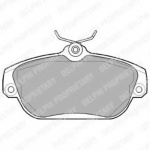 Тормозные колодки DELPHI Передние BS144266 Тормозные колодки DELPHI Передние BS144266