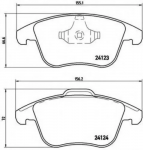 Тормозные колодки BREMBO BS144459 Тормозные колодки BREMBO BS144459
