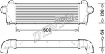 Интеркулер Denso BS66801