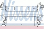 Интеркулер NISSENS BS66728 Интеркулер NISSENS BS66728