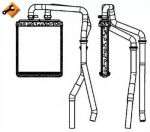 Радиатор печки NRF BS118489